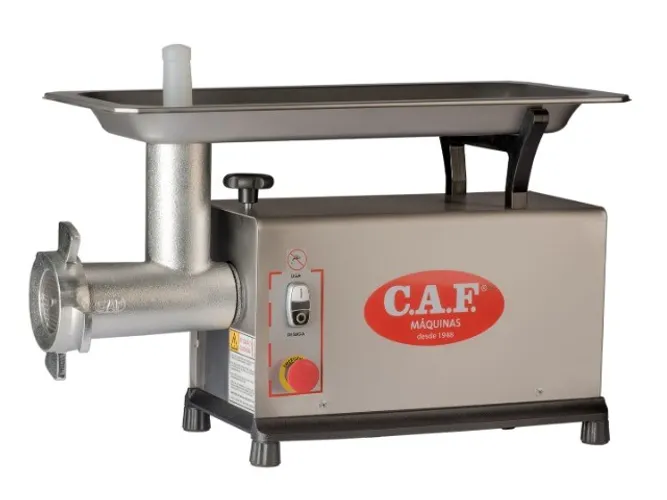 Moedor de carne elétrico 220v boca 10 CAF 