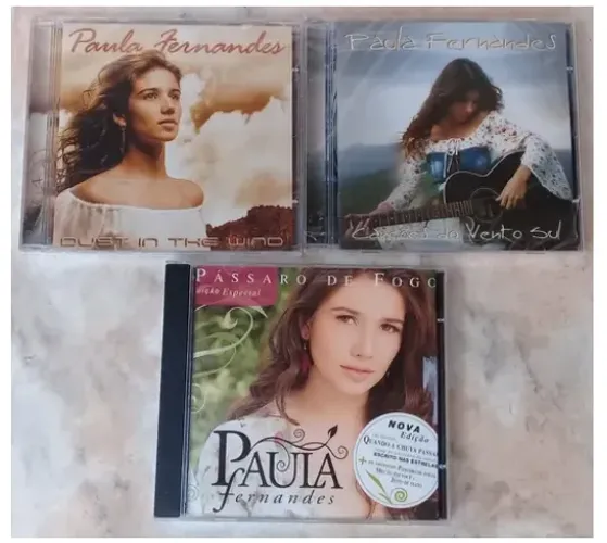 paula fernandes-3 cds originais(pacote)