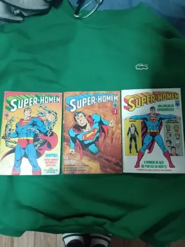 Gibi super homem número 1 ,2 e 3