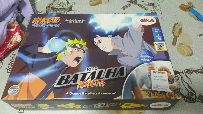 Jogo batalha ninja Naruto (PRODUTO NOVO) - Dia das crianças