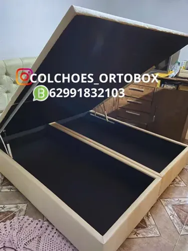 Box Baú Super king / 42 cm de altura e 28 cm de altura espaço interno livre
