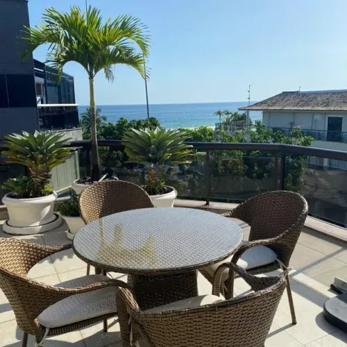 Jardim Oceânico | Cobertura 5 quartos, sendo 5 suites