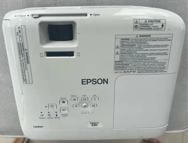 Projetor Epson PowerLite E20