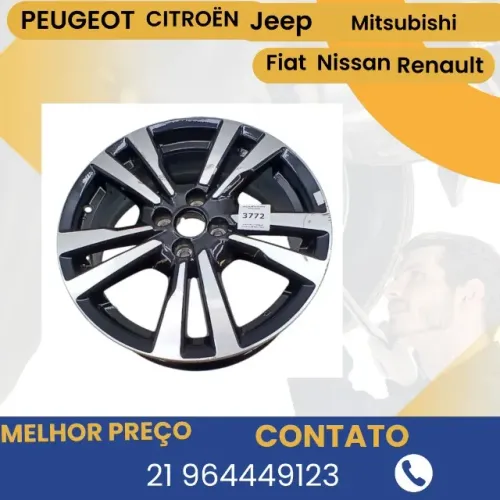  Roda Aro 17 Nissan Kicks 4x100 2021/2024   etq3772