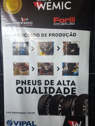 PNEU 175/70 R13 WEMIC FORLLI 5 ANOS DE GARANTIA