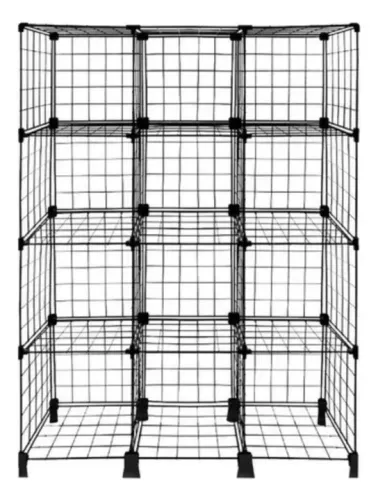 Estante Balcão Expositor Aramado 12 Nichos 30x40