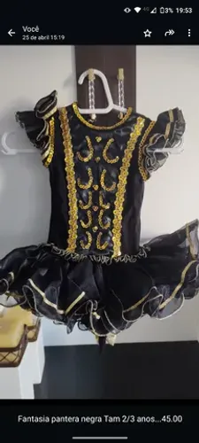 Fantasia onça 