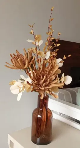 Arranjo vaso de flor artificial vários modelos 