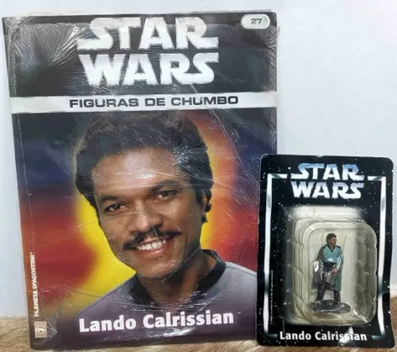 Coleção Star Wars Figuras De Chumbo Lando Calrissian 27 (lc)