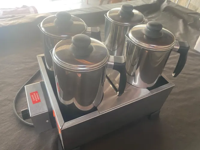 Esterilizador 4 Bules Café Leite Inox Marchesoni Termostato