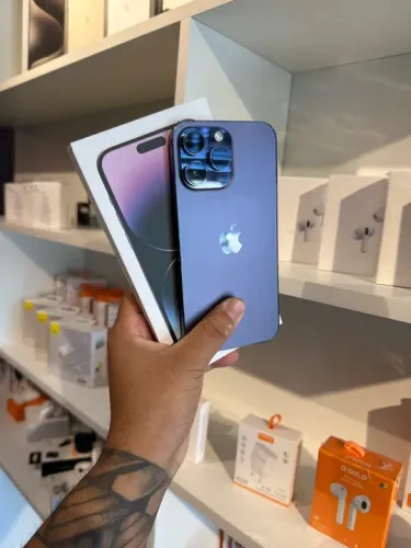 ? IPhone 14 Pro Max 128gb Roxo / Completo / Sem marcas 