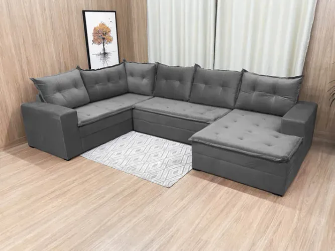 Sofá de Canto Enorme 