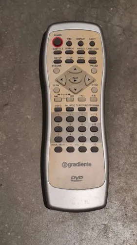 Controle remoto DVD Gradiente