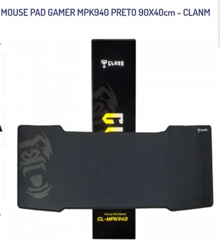 MOUSE PAD GAMER 90x40 4mm
