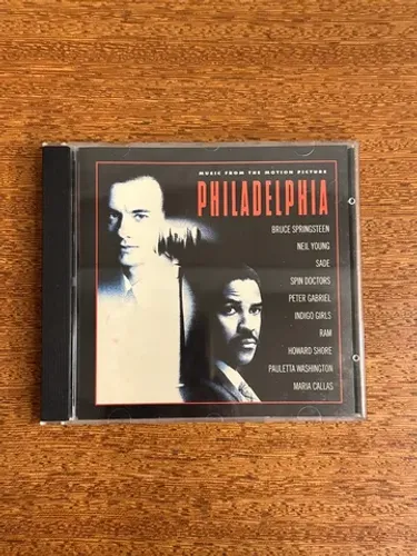 Cd Trilha Sonora de Philadelphia, perfeito.