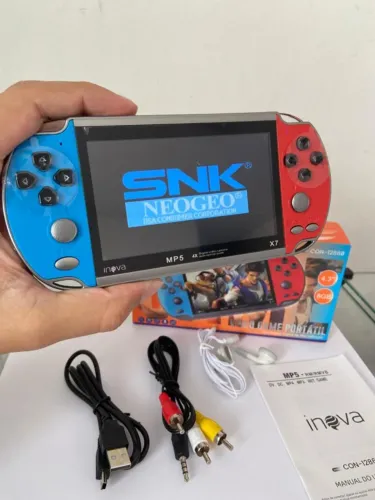 Vídeo game 500 jogos portátil jogos Nostalgia 4,3? 8GB - iNova