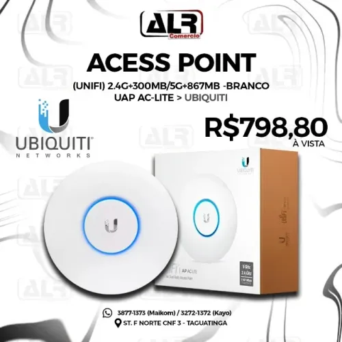 ACESS POINT UBIQUITI AC LITE UNIFI