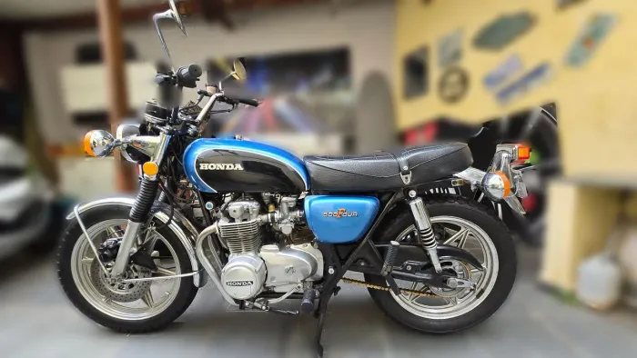 Honda CB 500 Four 1973 Placa Preta! Não é Harley Davidson!!! SÓ HOJE!!!