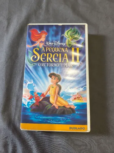 Fita VHS Disney A Pequena Sereia II 2