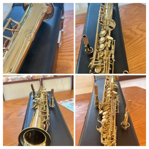 Sax Soprano Eagle SP502 estado de novo Único dono