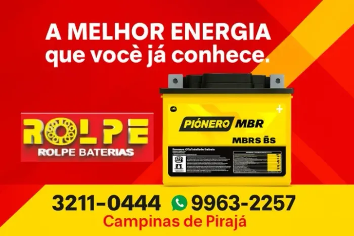 Bateria 5 Amperes \Moto \ 1 Ano de Garantia \Marca Pioneiro
