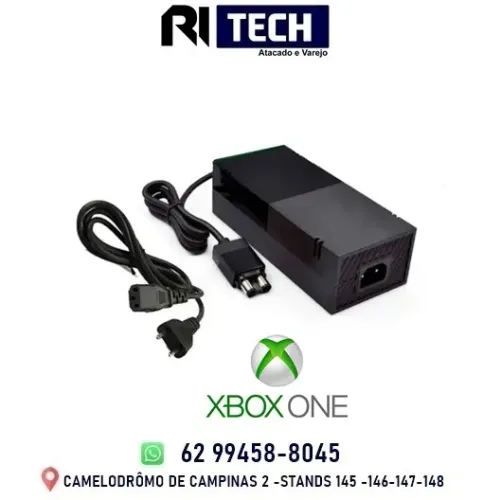 Fonte Xbox One Bivolt Ac Adapter 220v 110v Bivolt