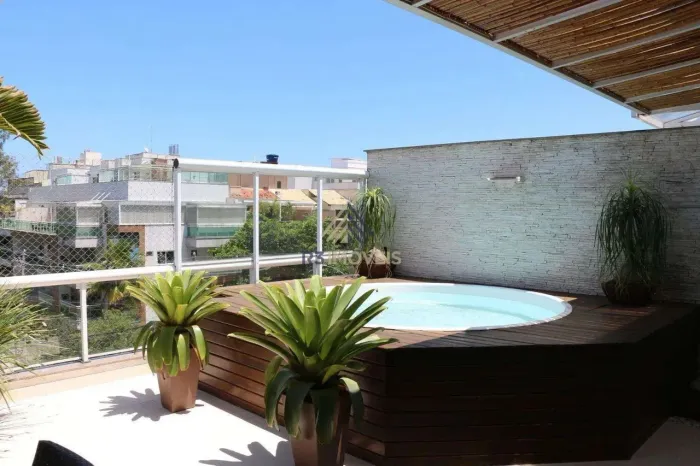 Recreio dos Bandeirantes | Cobertura 3 quartos, sendo 2 suites