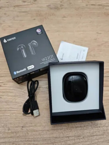 Fone de ouvido Edifier W220T TWS excelente qualidade com ANC