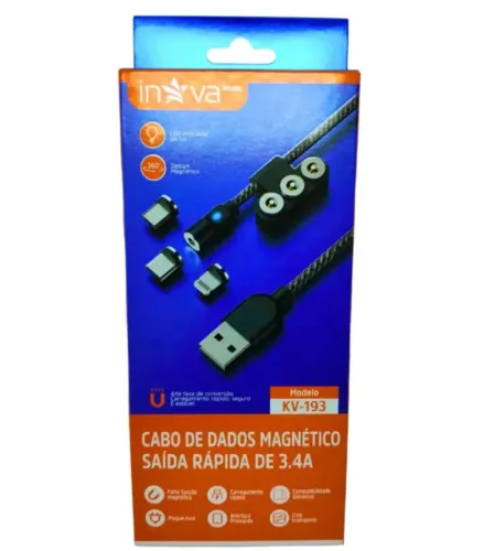 Cabo magnético carregar
