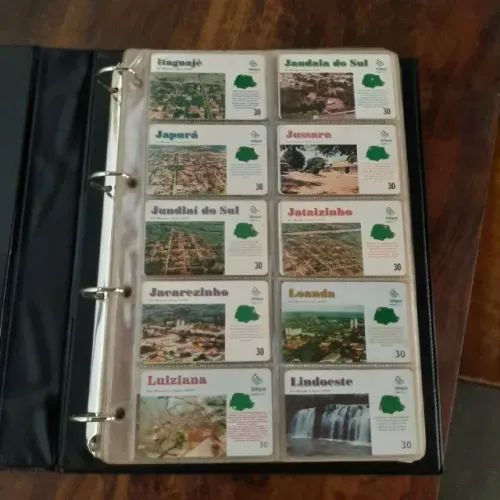 Cartões Telefônicos Serie Cidades do Estado do Paraná