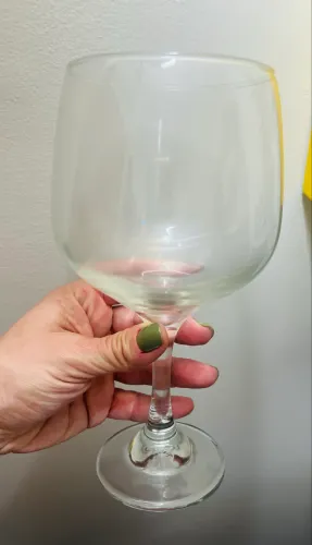 Taça de gim de vidro para sublimação