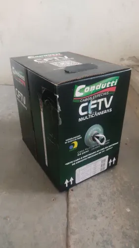 Cabo Multicâmeras 300m 24awg 4 Pares