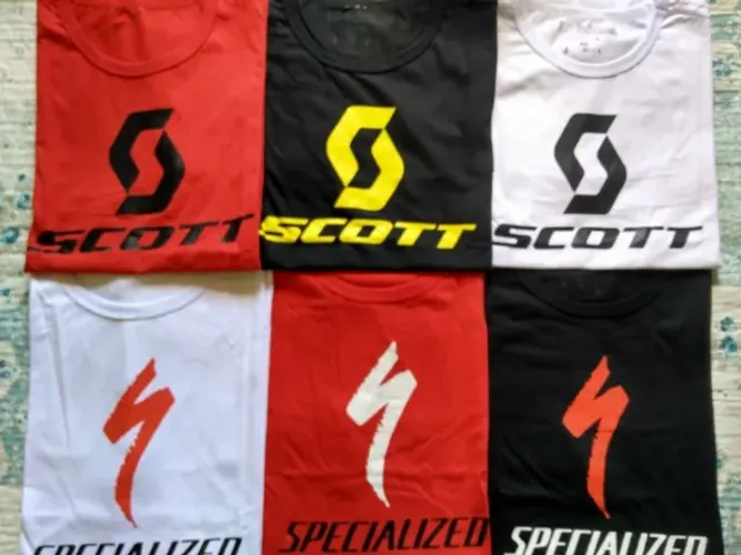 Camisa malha BIKE  TREK, CANNONDALE, SCOTT