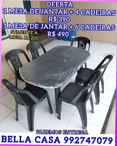 MESA JANTAR LAIS Z49J ENTREGAMOS HOJE