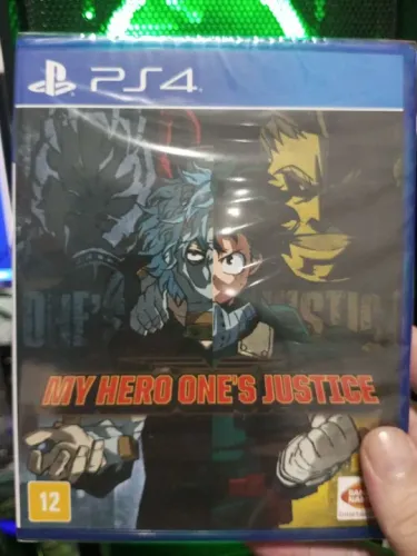 Boku no hero academia My Hero One's Justice PS4 jogo Playstation 4 game lacrado