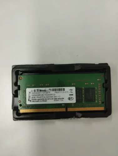 Memória RAM 8GB DDR4 p/ notebook
