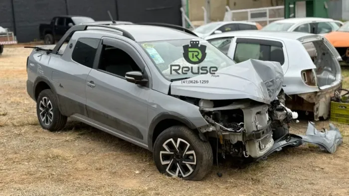 SUCATA VOLKSWAGEN SAVEIRO CD EXTREME 1.6 16V MSI 2024 2025 Reitirada de peças motor cambio