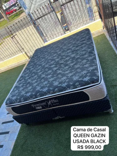 Colchão de CASAL QUEEN BLACK - Entrego!