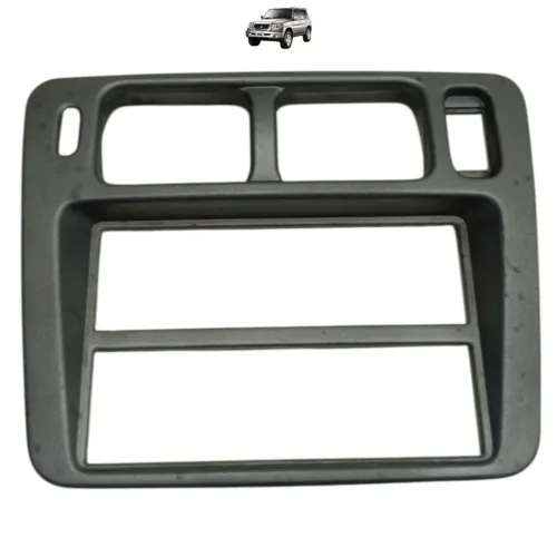Moldura Central radio painel Mitsubishi Pajero TR4 2005 2006