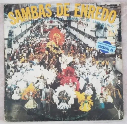 Lp Escolas de Samba de São Paulo - 1989