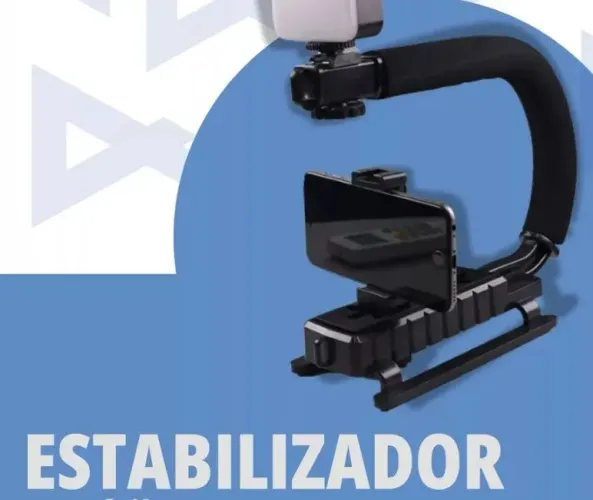 Estabilizador para Câmeras e Celular - Formato U/C