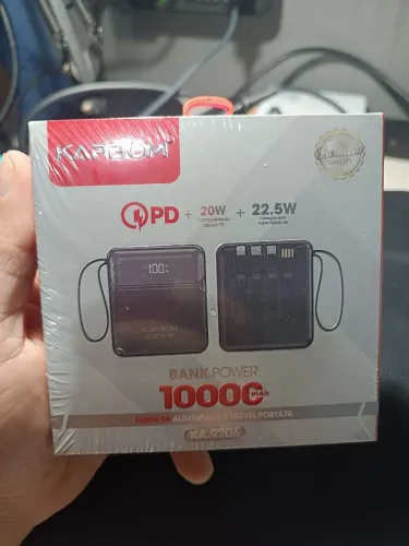Carregador Portátil Kapbom 10000mAh 22.5W PD
