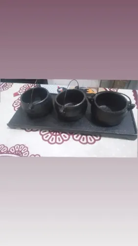 Conjunto de Mini Caçarolas - Panela Mineira 