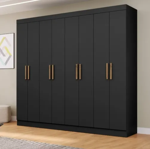 Guarda Roupa Casal Preto