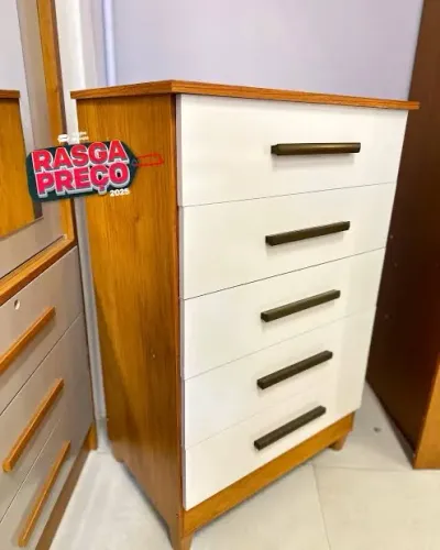 Cômoda 5 gavetas Paola Rud Rack - ENTREGA HOJE !!!