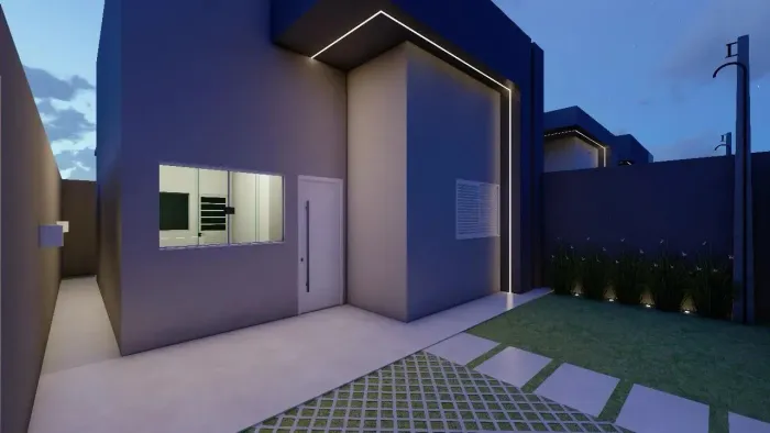 Casa a venda em avenida, aceita financiamento