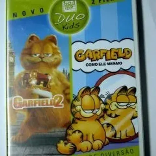 Vendo último box  Duo Kids Dvd Garfield Cai Na Real & Garfield O Filme 