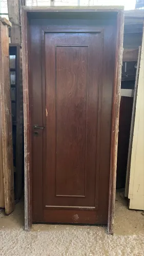 Porta de Madeira - Batente de Ipê 