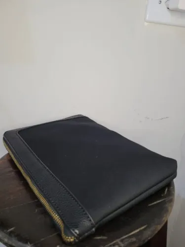 Bolsa carteira zara feita em couro e poliéster original legítima feminina