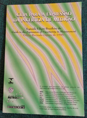 Livro: METROLOGIA - Guia Para A Expressão da Incerteza de Medição.